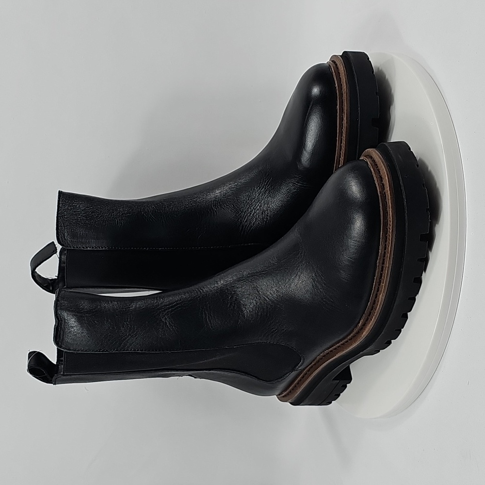 Steve Madden Black Ankle Boots - Picture 2 of 13